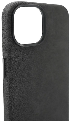 Чехол из алькантары для iPhone 14 с MagSafe Черный 400_400_534942