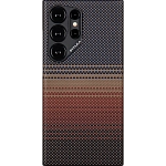 Чехол для Samsung Galaxy S24 Ultra Pitaka Fusion Weaving MagEZ 4 - Sunset 250_100_534851
