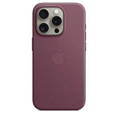 Чехол Apple iPhone 15 Pro Max FineWoven Case with MagSafe - Mulberry 400_400_641596