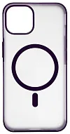 Чехол для iPhone 14 Wlons с MagSafe прозрачный матовый с рамкой Фиолетовый 500_191_534173