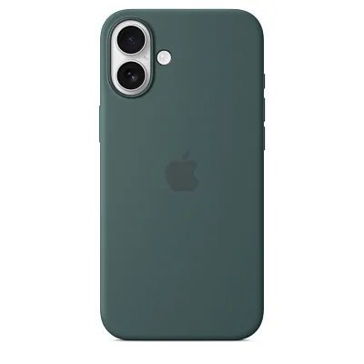 Чехол для iPhone 16 Plus Silicone Case with MagSafe - Lake Green 400_400_211968