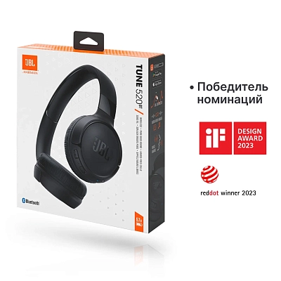 Беспроводные наушники JBL Tune 520BT Black 400_400_626045