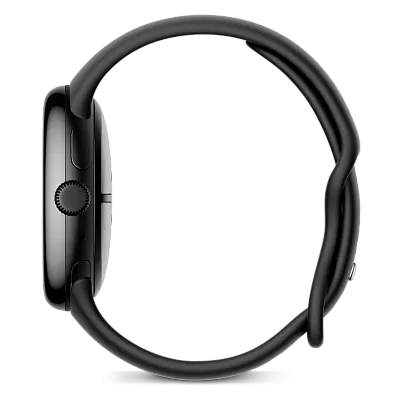 Часы Google Pixel Watch 3 45mm WiFi Matte Black Case/Obsidian 400_400_365517