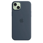Чехол Apple iPhone 15 Silicone Case with MagSafe - Storm Blue 250_100_761758