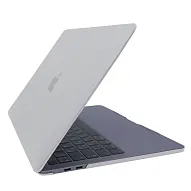 Чехол карбоновый текстура в виде точки DDC Carbon fiber textured на MacBook Pro 13.3 Белый 500_191_130399