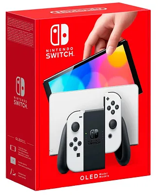 Игровая приставка Nintendo Switch OLED White 400_400_240457