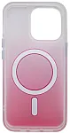 Чехол для iPhone 13 Pro Max с MagSafe матовый градиент Розовый 250_100_533460