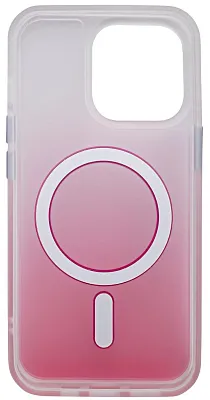 Чехол для iPhone 13 Pro Max с MagSafe матовый градиент Розовый 400_400_533460
