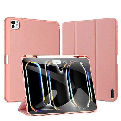 Чехол-книжка для iPad Pro 13 M4 Dux Ducis Domo Series Pink 400_400_707869