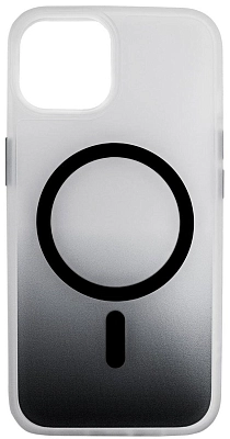 Чехол для iPhone 14 с MagSafe матовый градиент Черный 400_400_534267