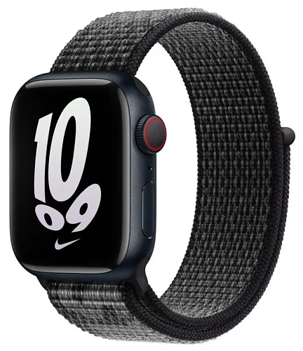 Ремешок Apple Watch 41 мм Nike Sport Loop Black/Summit White 250_100_117471