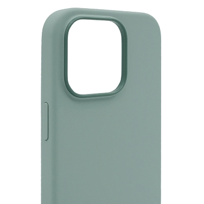 Силиконовый чехол для iPhone 14 Pro с MagSafe Зеленый 400_400_532560