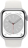 Часы Apple Watch Series 8 45mm Aluminum Case GPS Sport Band White M/L 100_100_640157