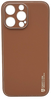 Чехол DD Yolo Series для iPhone 14 Pro Max Коричневый 400_400_533226