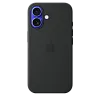 Чехол для iPhone 16 Silicone Case with MagSafe - Black 100_100_534746