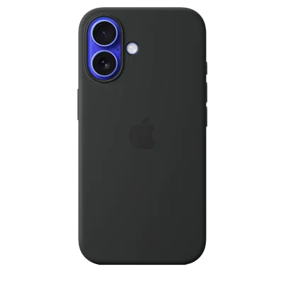 Чехол для iPhone 16 Silicone Case with MagSafe - Black 400_400_534746