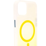 Чехол для iPhone 14 с MagSafe матовый градиент Желтый 250_100_534261