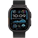 Часы Apple Watch Ultra 2 49mm Black Titanium Case GPS+Cellular Titanium Milanese Loop Black L 250_100_640662