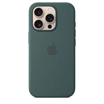 Чехол Apple iPhone 16 Pro Silicone Case with MagSafe - Lake Green 400_400_318185