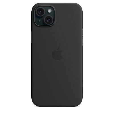 Чехол Apple iPhone 15 Silicone Case with MagSafe - Black 400_400_641734
