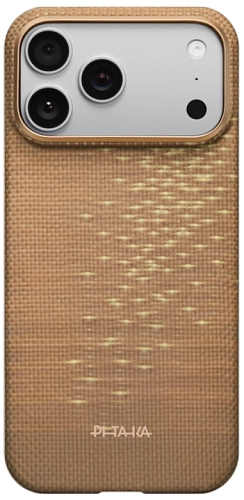 Чехол для iPhone 17 Pro Pitaka Edge PitaTap Ultra Slim Case - Golden Glint 250_100_770157