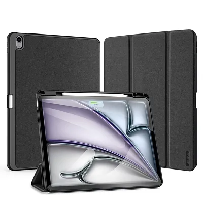 Чехол-книжка для iPad Air 13 M2 Dux Ducis Domo Series - Black 400_400_140990