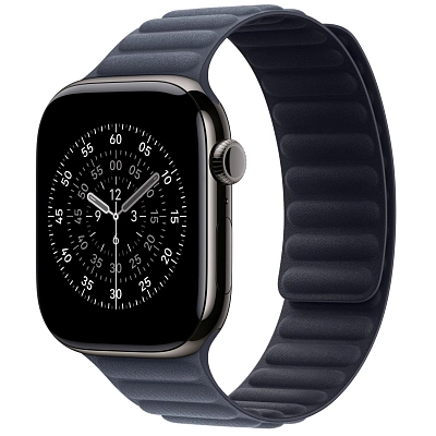 Ремешок Apple Watch 46 мм Magnetic Link Navy - M/L 400_400_694428