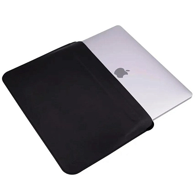 Кожаный чехол для MacBook Air 13.6 WIWU Skin Pro 2 Black 400_400_128734