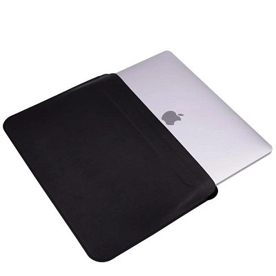 Кожаный чехол для MacBook Pro 16.2 WIWU Skin Pro 2 Black 400_400_131570