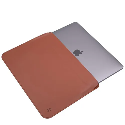 Кожаный чехол для MacBook Pro 16.2 WIWU Skin Pro 2 Brown 250_100_131536