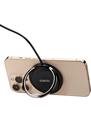 Зарядное устройство Duzzona W1 Magnetic Wireless Charger Type-C с подставкой, Black 400_400_119277