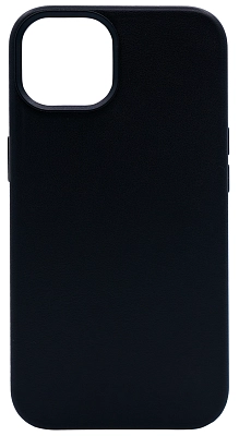Чехол для iPhone 14 кожаный с MagSafe Черный 400_400_534205