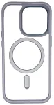 Чехол прозрачный с цветным бортиком MagSafe iPhone 14 Pro Max Голубой 250_100_534979