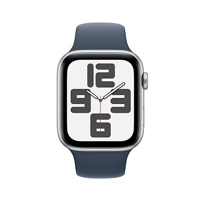 Часы Apple Watch Series SE 2023 40mm Aluminium Case GPS Sport Band Storm Blue M/L 400_400_640394