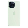 Чехол для iPhone 15 Pro Silicone Case with MagSafe - Soft Mint 100_100_534340