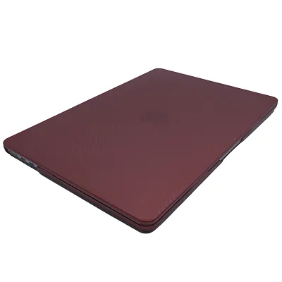 Чехол карбоновый текстура в виде точки DDC Carbon fiber textured на MacBook Pro 13.3 Красный 400_400_130397