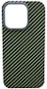 Карбоновый чехол для iPhone 14 Pro KZDOO Kevlar Зеленый 100_100_532213