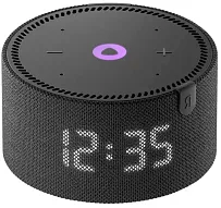 Яндекс Станция Мини с часами (черный оникс) 500_191_128111