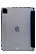 Прозрачный чехол-книжка для iPad Pro 11 с тройным загибом Черный 500_191_121709