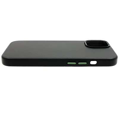 Чехол для iPhone 14 кожаный с MagSafe Зеленый 400_400_135817