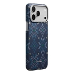 Чехол для iPhone 17 Pro Pitaka Threads of Winter PitaTap Ultra Slim Case - Navy 250_100_604680