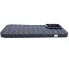 Плетеный Силиконовый чехол для iPhone 14 Pro Черный 100_100_532295