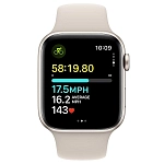 Часы Apple Watch Series SE 2023 44mm Aluminium Case GPS Sport Band Starlight M/L 250_100_640441