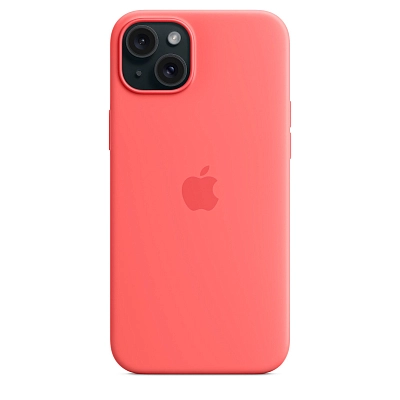 Чехол Apple iPhone 15 Silicone Case with MagSafe - Guava 400_400_641752
