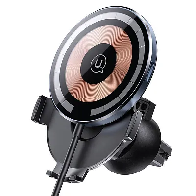 Автомобильная беспроводная зарядка/держатель USAMS 15W US-CD164 400_400_118865