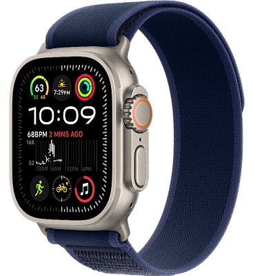 Часы Apple Watch Ultra 2 49mm Titanium Case GPS+Cellular Trail Loop Blue M/L 400_400_640814