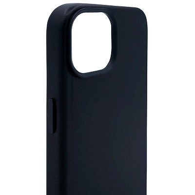 Чехол для iPhone 14 кожаный с MagSafe Черный 400_400_534208