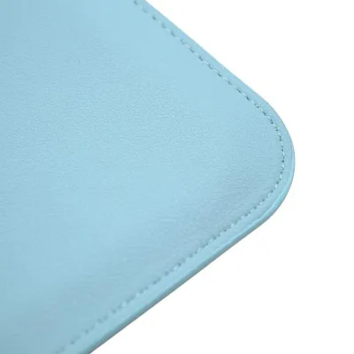 Кожаная сумка-чехол DDC Sleeve with Stand на MacBook 13/14.2 Голубой 400_400_131644