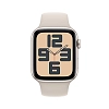 Часы Apple Watch Series SE 2024 44mm Aluminium Case GPS Sport Band Starlight S/M 100_100_640560
