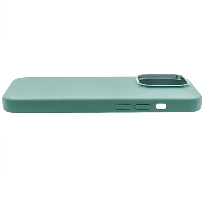 Силиконовый чехол для iPhone 14 Pro с MagSafe Зеленый 400_400_532559